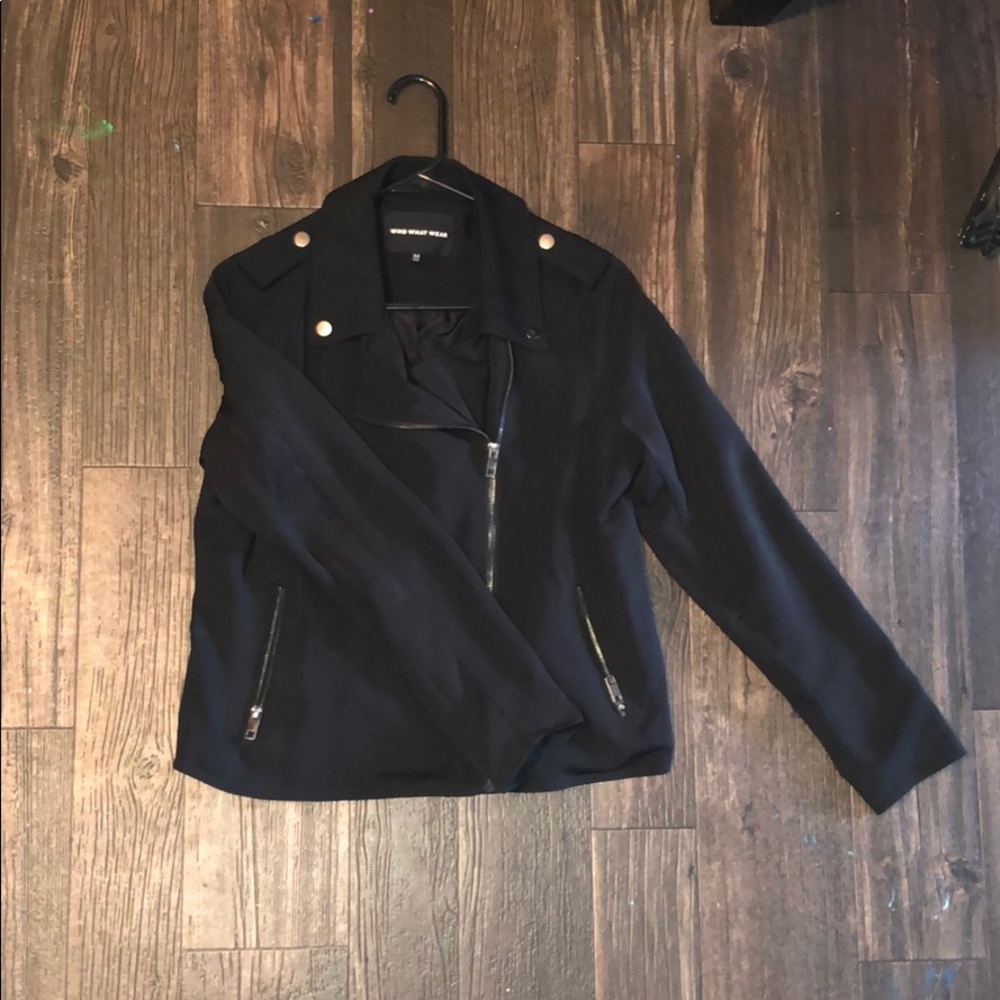 Black Moto Jacket